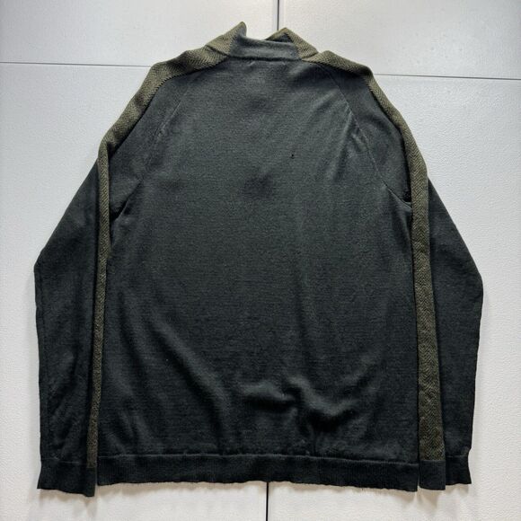 Smartwool Base Layer 1/4 Zip Sweater Men’s Small Green Merino Wool Outdoors‎ - Picture 1 of 8